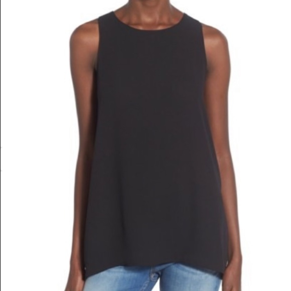 Lush Silk Tunic Tank